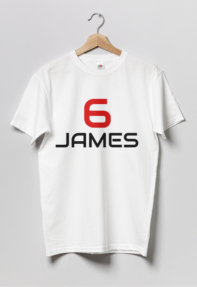 Custom Kids Name & Number T-Shirt