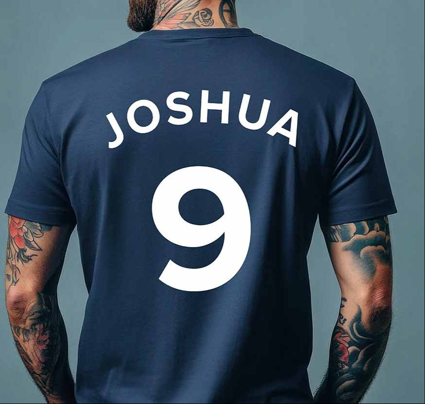 Personalised Stag Do Football Shirt – Name, Number & Destination